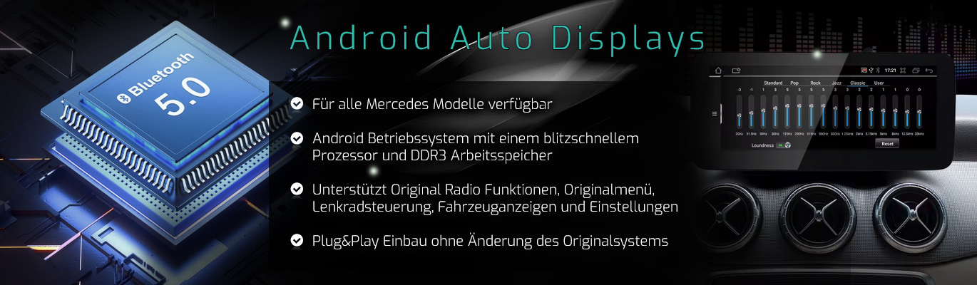 Android Auto Displays Android Auto Displays